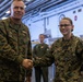 1st MAW Commanding General visits USS America