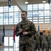 Alpha Company hold change of command ceremony