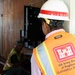USACE project engineer conducts a site tour at the temporary school site in Lahaina, Hawai‘i