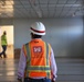 USACE project engineer conducts a site tour at the temporary school site in Lahaina, Hawai‘i