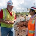 USACE Critical Public Facilities Planning and Response Team members conduct site visit at temporary school site in Lahaina, Hawai‘i