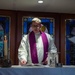 USS Ronald Reagan (CVN 76) Sailors hold Ash Wednesday chapel service