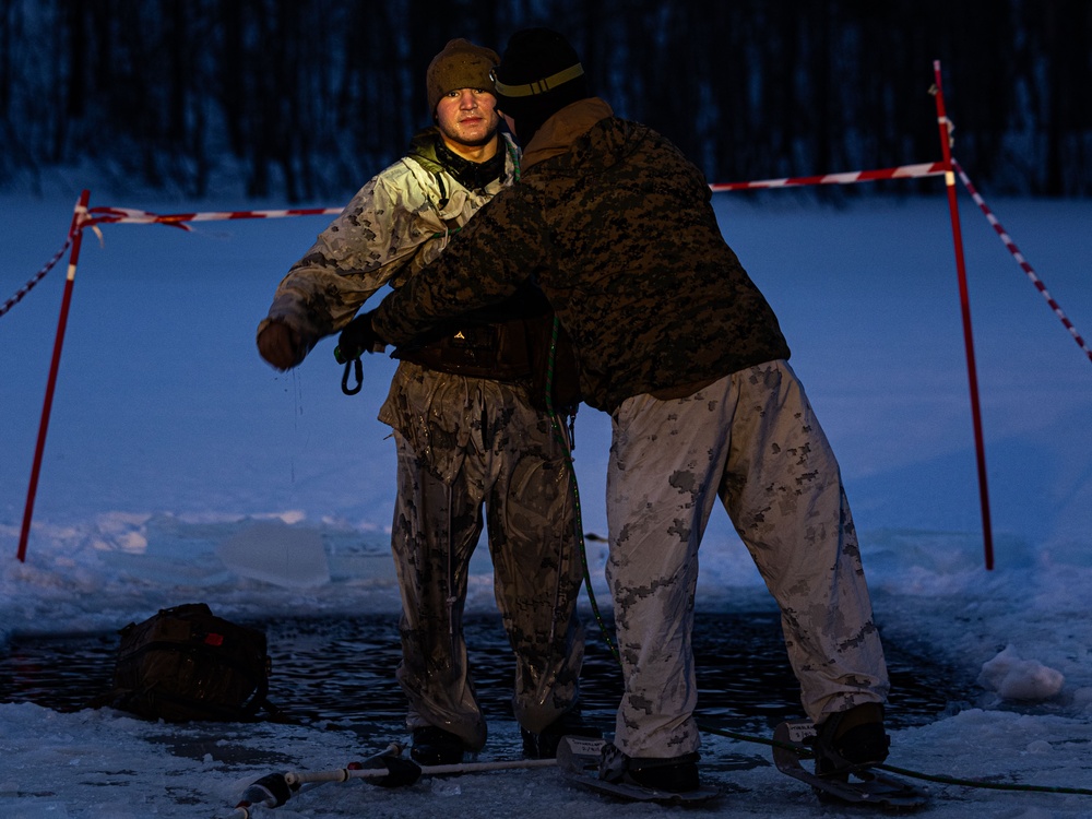 1st Battalion, 2nd Marines in Cold Weather Training during Nordic Response 24 in Norway