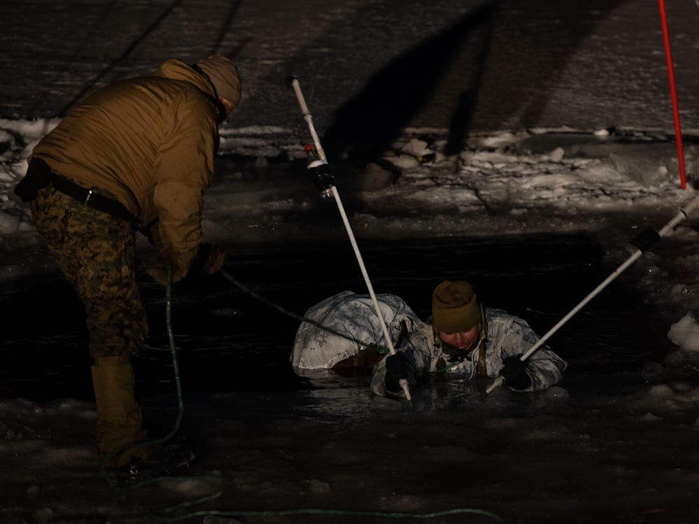 1st Battalion, 2nd Marines in Cold Weather Training during Nordic Response 24 in Norway