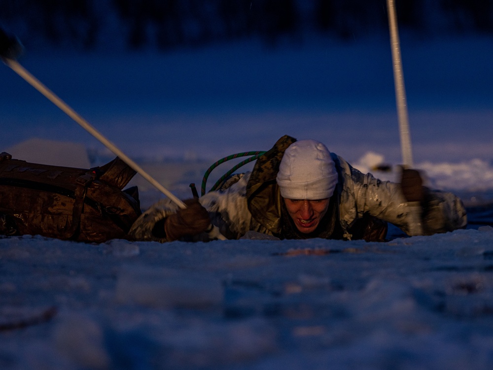 1st Battalion, 2nd Marines in Cold Weather Training during Nordic Response 24 in Norway