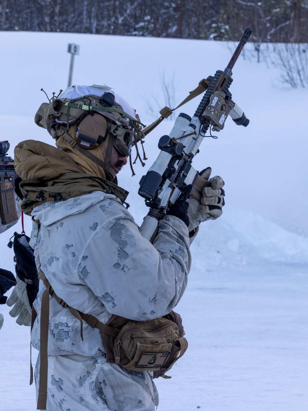 1st Battalion, 2nd Marine Regiment in Cold Weather Training during Nordic Response 24 in Norway