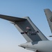 U.S. Air Force C-17 prepares for take off