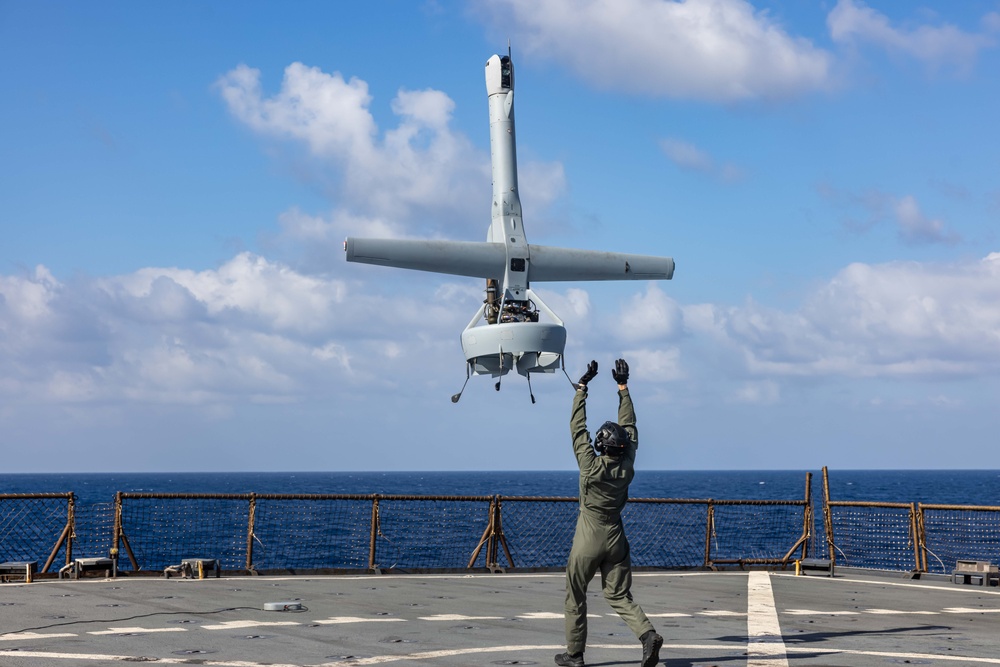 VBAT Flight Quarters, VBAT Flight Quarters: 26th MEU(SOC) Conducts VBAT Flight Operations Aboard USS Carter Hall