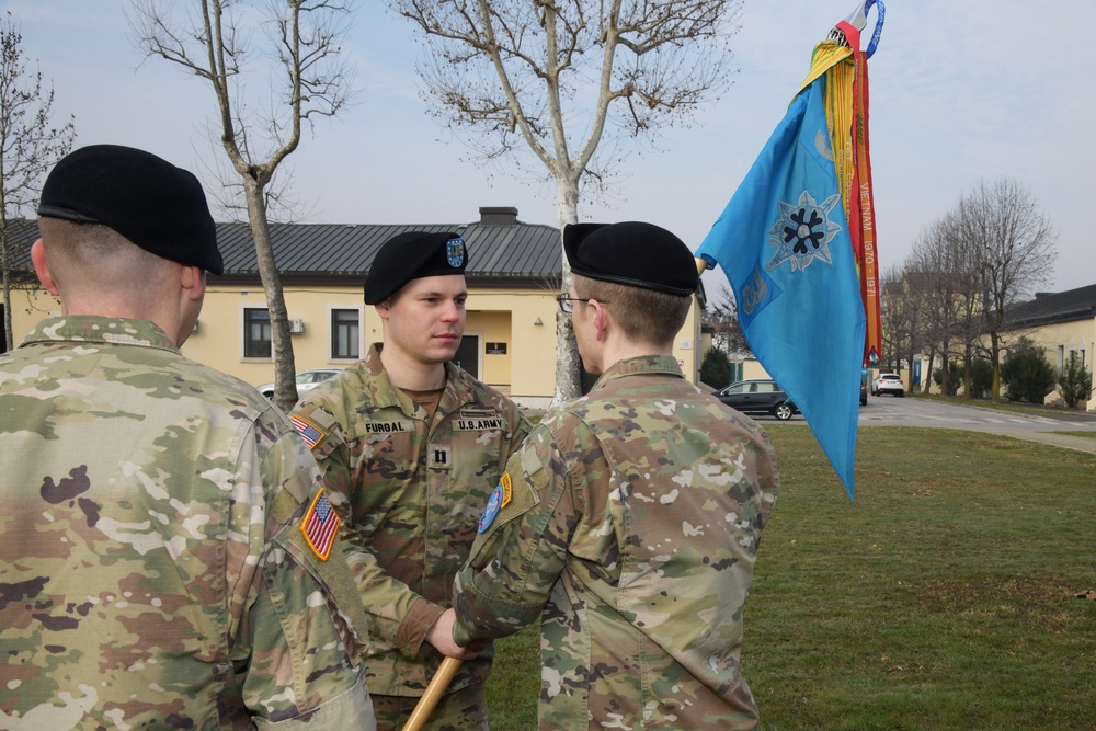 Change of Command Ceremony Bravo Company, 307th Military Intelligence Battalion