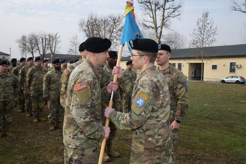Change of Command Ceremony Bravo Company, 307th Military Intelligence Battalion