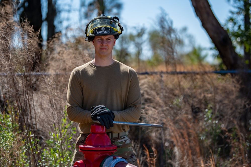 Moody, local Firefighters partner for aerial training
