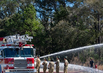 Moody, local Firefighters partner for aerial training