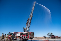 Moody, local Firefighters partner for aerial training