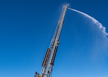 Moody, local Firefighters partner for aerial training