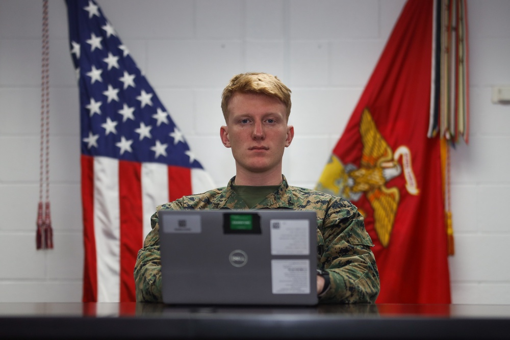 Lance Cpl. Alexzander Harden; 2nd Marine Logistics Group Warrior of the Week