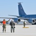 155th ARW hot-pit refueling and touch-and-go