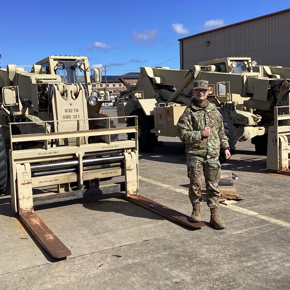 Logistics Unit uses own equipment to carry out inactivation order