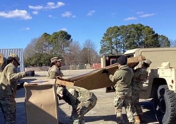 Unit carrys out inactivation order,disposition of equipment