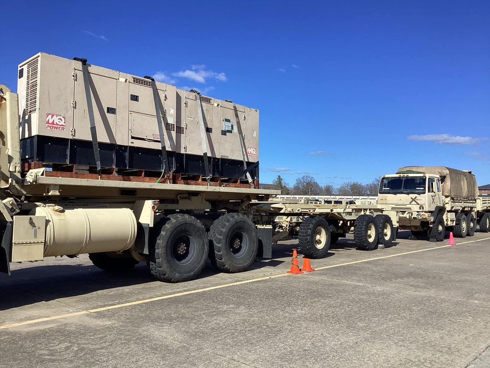 Generators removed from motor pool during unit inactivation