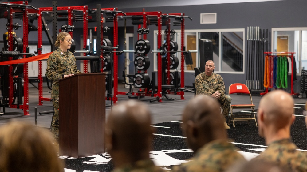 2nd Marine Logistics Group Human Performance Center Grand Opening