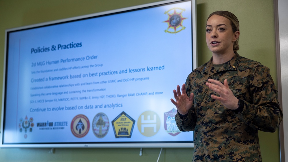 2nd Marine Logistics Group Human Performance Center Grand Opening