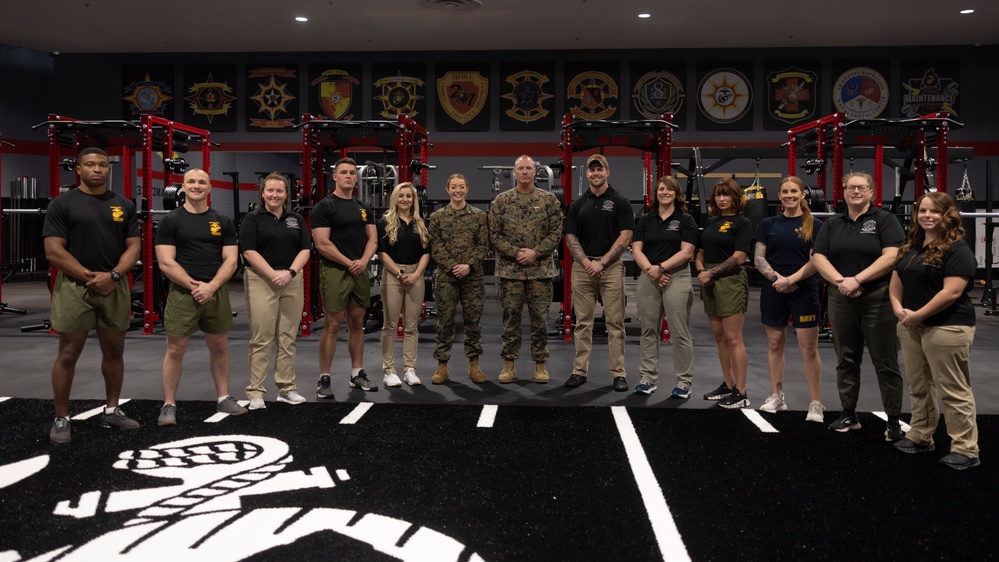 2nd Marine Logistics Group Human Performance Center Grand Opening