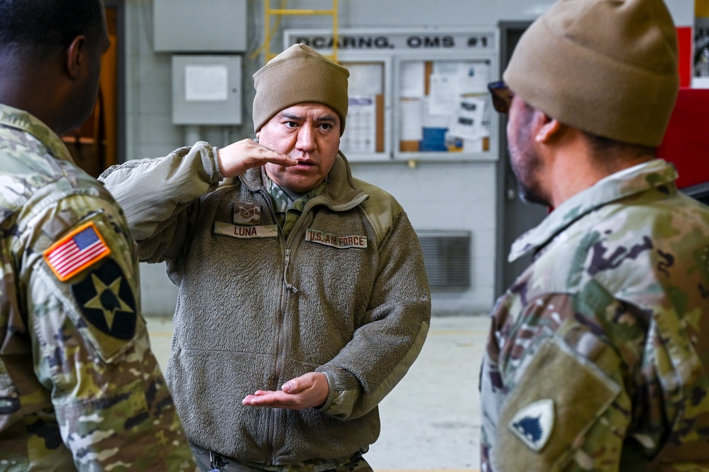 D.C. Air Guard facilitates Army field kitchen deployment