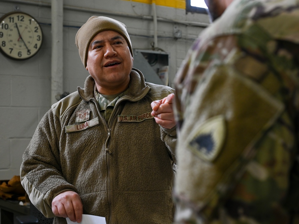 D.C. Air Guard facilitates Army field kitchen deployment