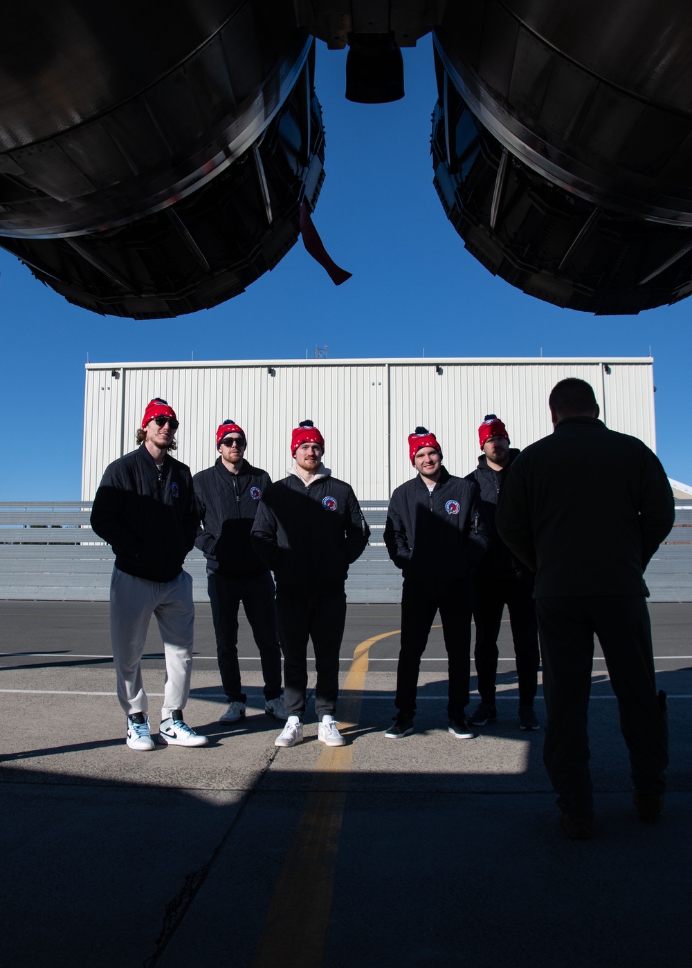 104th Fighter Wing hosts Springfield Thunderbirds for base tour