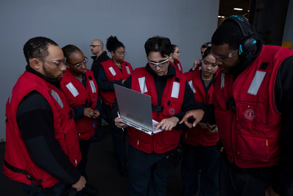 USS Bataan Sailors Participate in Live Fire Exercise