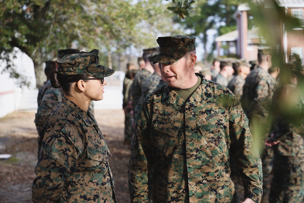 Sgt. Fuerte as NCO of the Year