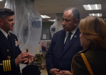 Secretary of the Navy Visits MSC Hospital Ship USNS Mercy