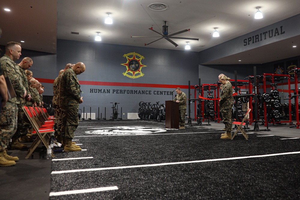 2nd Marine Logistics Group Human Performance Center Grand Opening