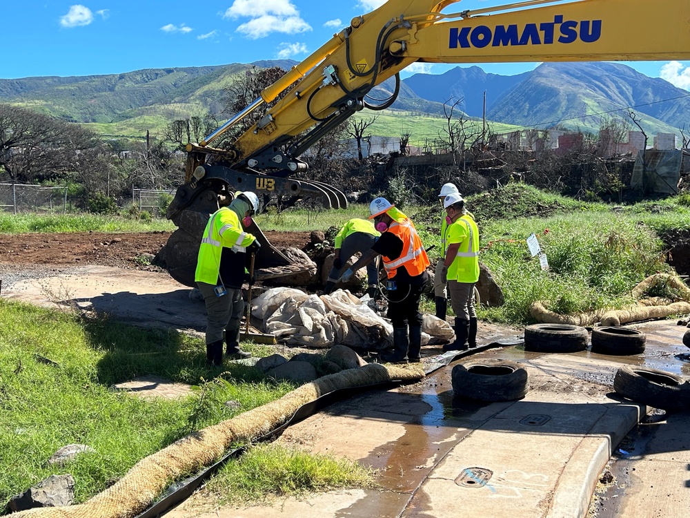 USACE continues debris removal in Lahaina