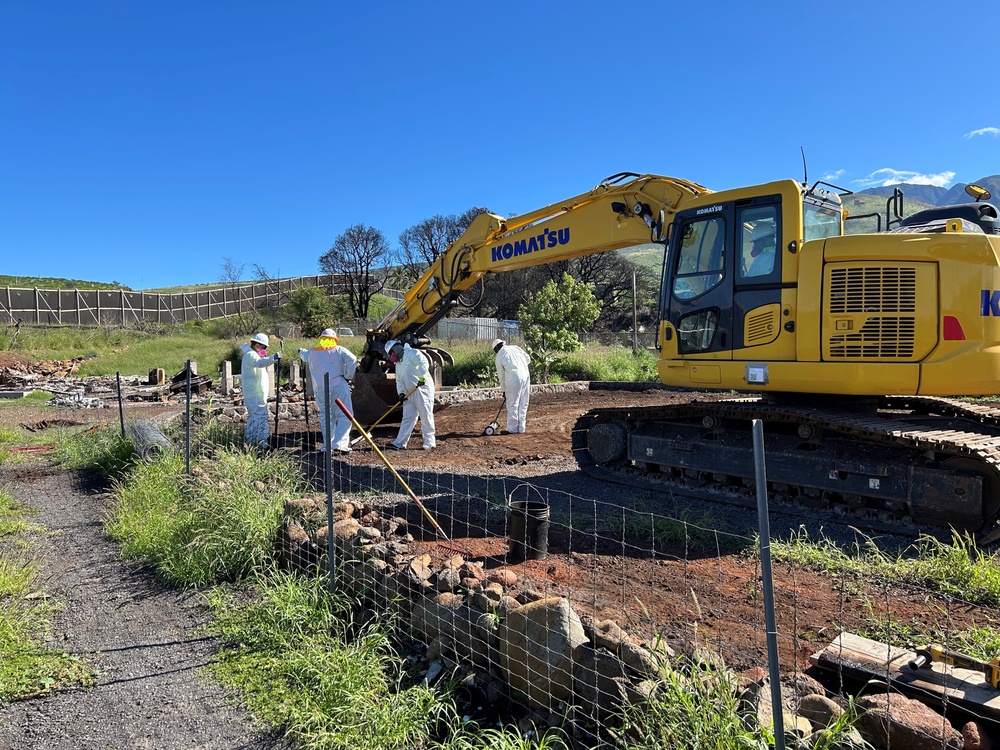 USACE continues debris removal in Lahaina