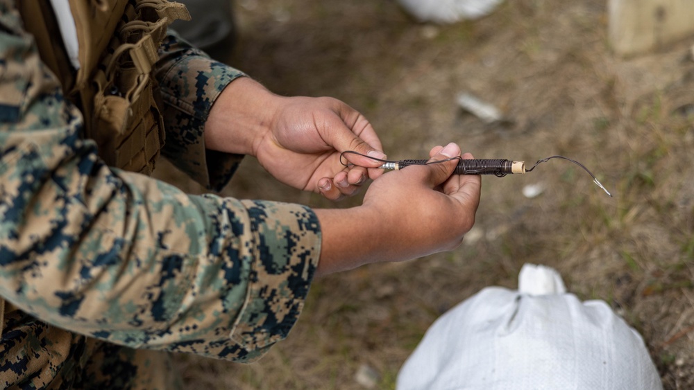 2nd EOD Company Basic Demolition Instruction and Range