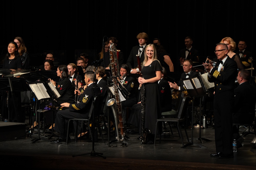 United States Navy Band Performs at Farragut High School (Knoxville, Tennessee)