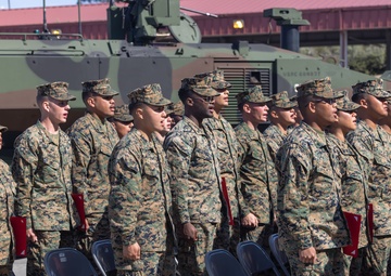 Assault Amphibian School graduates the first Amphibious Combat Vehicle Basic Crewmember course.