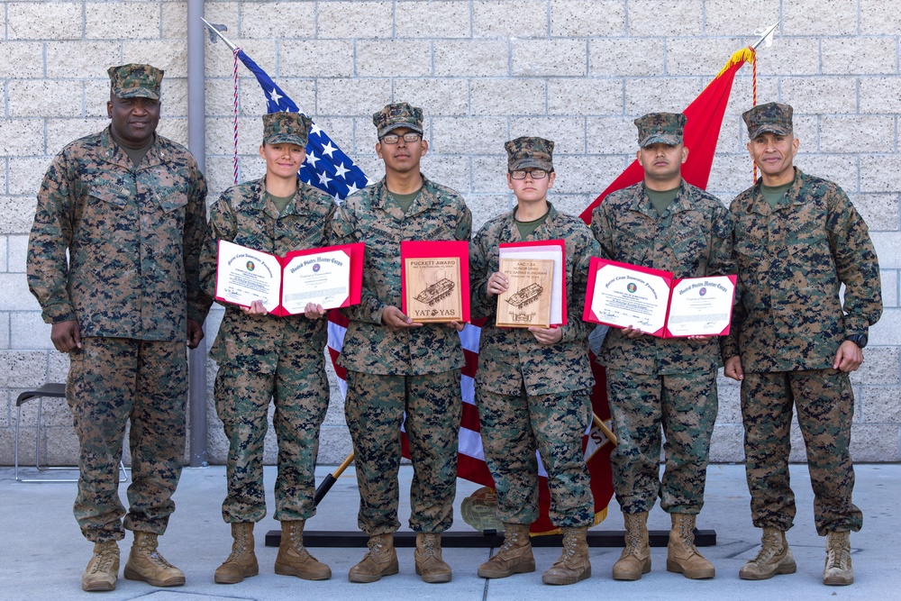 Assault Amphibian School graduates the first Amphibious Combat Vehicle Basic Crewmember course.