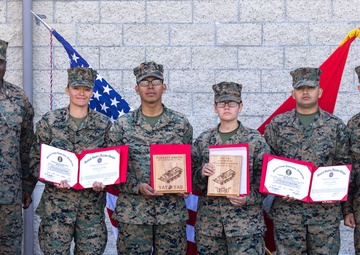 Assault Amphibian School graduates the first Amphibious Combat Vehicle Basic Crewmember course.