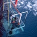 Coast Guard Cutter Polar Star (WAGB 10) conducts underwater repairs