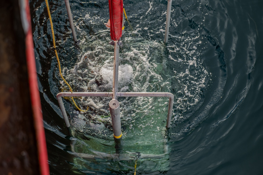 Coast Guard Cutter Polar Star (WAGB 10) conducts world’s southernmost dive