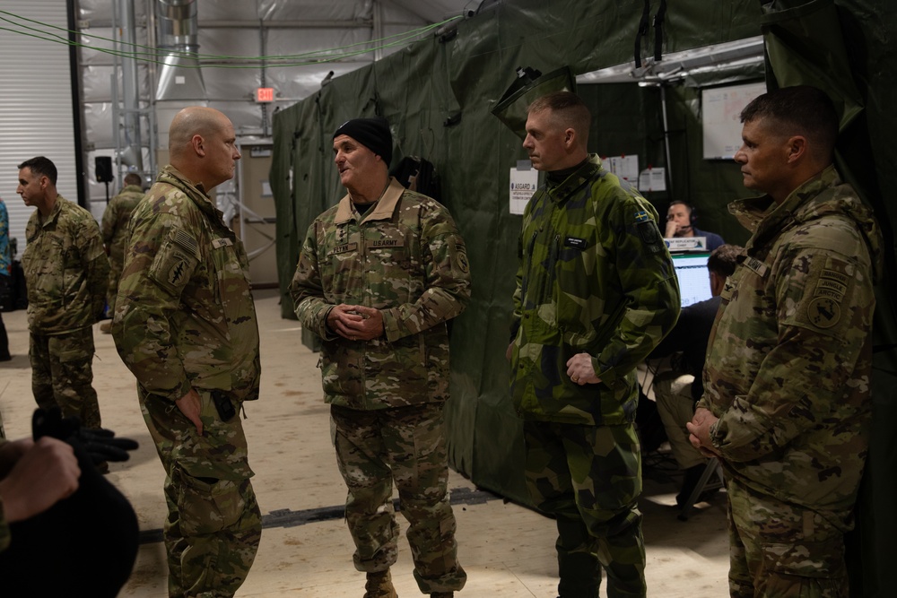 USARPAC Commander Visits JPMRC 24-02 in Alaska