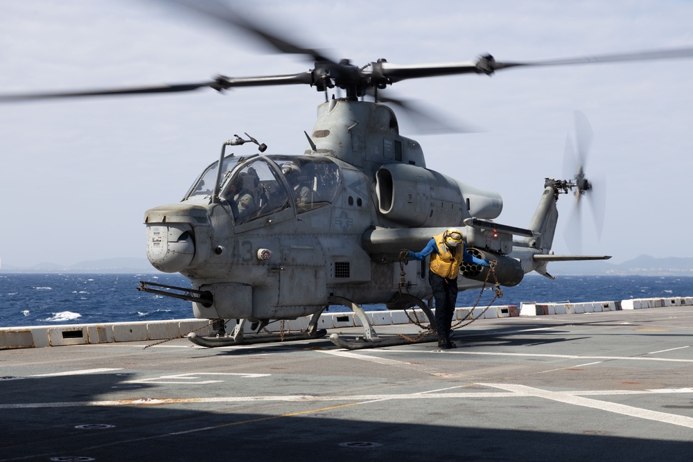 31st MEU ACE, Flight Operations on the USS Green Bay