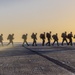 LAR Marines Conduct Conditioning Hike in the Pacific Ocean