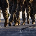 LAR Marines Conduct Conditioning Hike in the Pacific Ocean