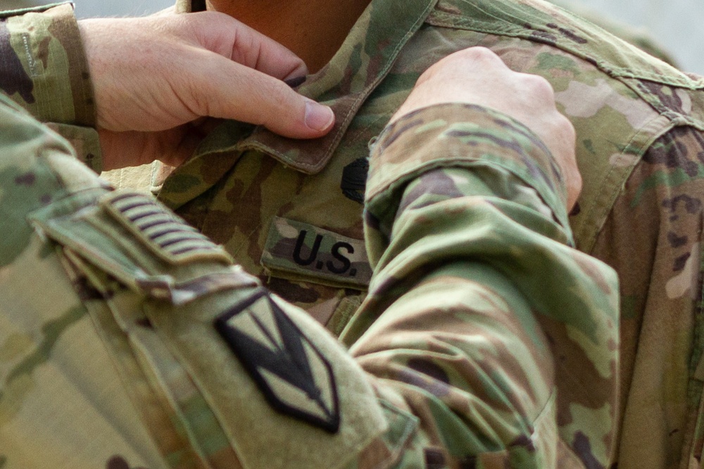 U.S. Forces in Jordan awarded the Combat Action Badge