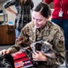 Therapy dogs bring smiles; reduce cadet stress