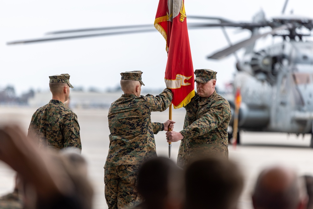 HMH-464 Change of Command