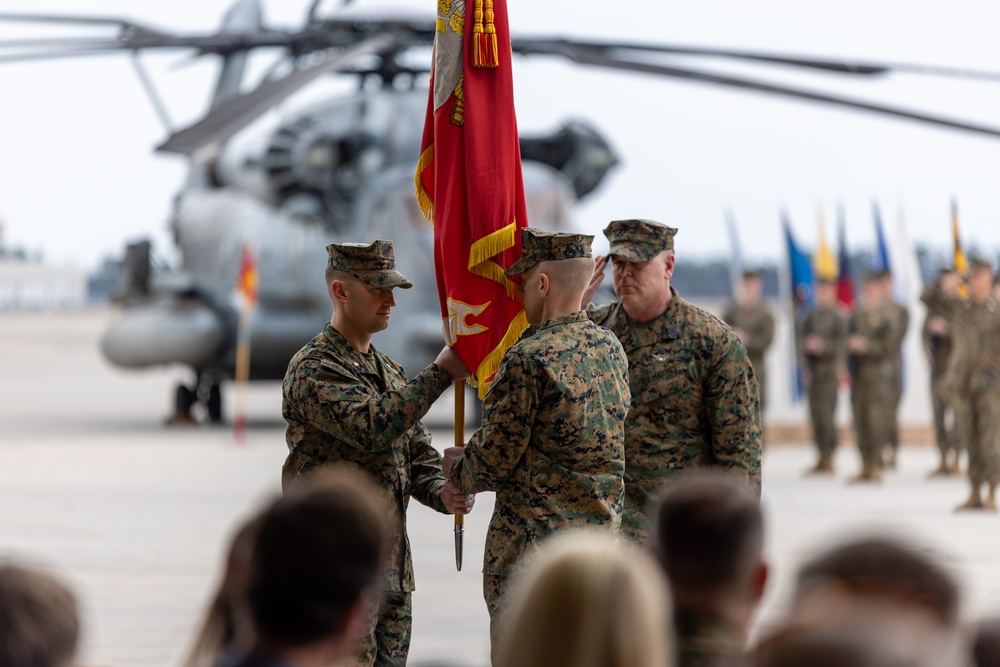 HMH-464 Change of Command